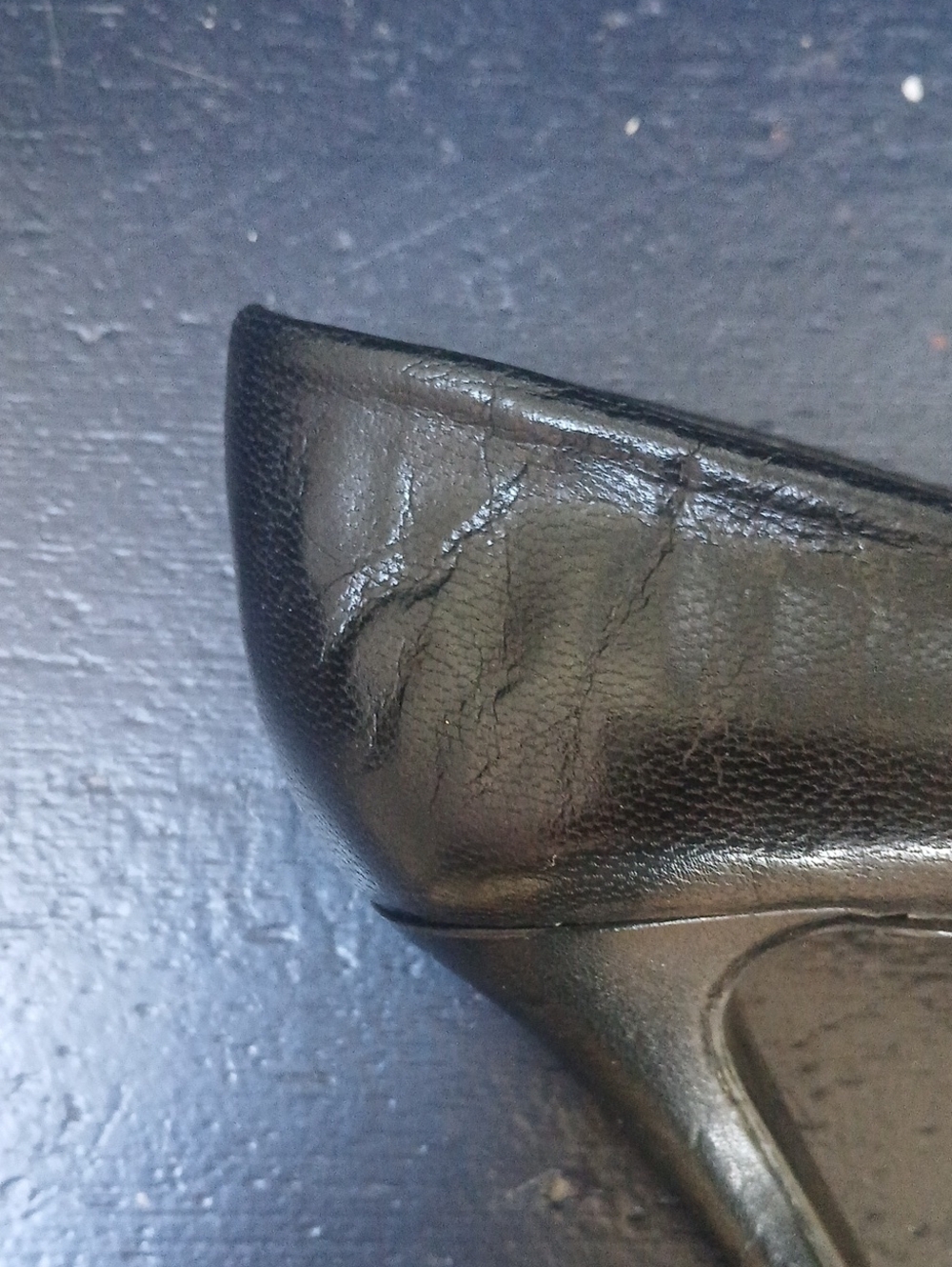 Bandolino Women's Black Leather Pump 4" Heels Classic Boflexible Size 6 - Picture 16 of 16